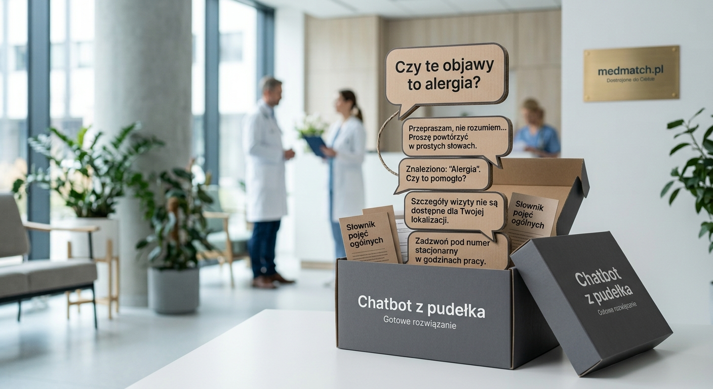 Gotowy chatbot: sztywne scenariusze i odpowiedzi „nie rozumiem"